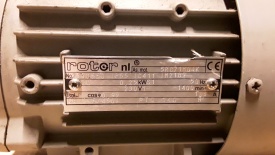 Elektromotor Rotor 0.25 kw, 1.400 rpm 230 volt 