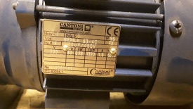 Elektromotor Cantoni 0.18 kw, 1.320 rpm 230 volt