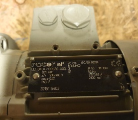 2 x Elektromotor Rotor 0.25 kw, 2.830 rpm 