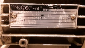 Elektromotor Rotor 0.37 kw, 1.370 rpm 