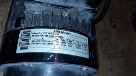 Elektromotor ABB 0.75 kw, 2.820 rpm 