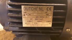 Elektromotor Dutchi 0.25 kw, 1.415 rpm 