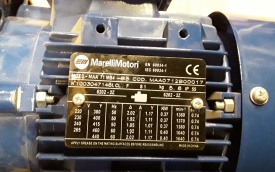 Elektromotor 0.37 kw, 1.360 rpm 