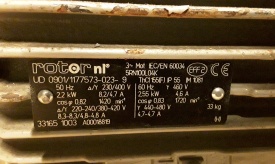 Elektromotor Rotor 2.2 kw, 1.420 rpm 