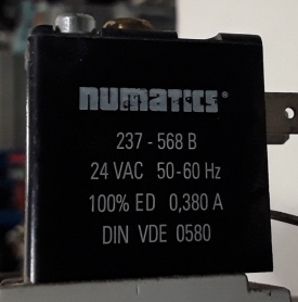 4 x Numatics ventieleiland L12BA4520G00020 