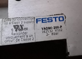 2 x Festo vacuümgenerator VADMI-200-P 