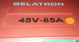 4 x Acculader Benning Belatron 48V - 85A 