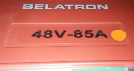 5 x Acculader Benning Belatron 48V - 85A 