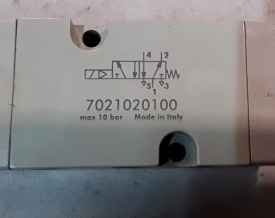 2 x Metalwork magneetventiel 7021020100 