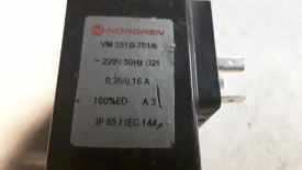 Norgren magneetventiel VM 351B-701/6 G3DN 