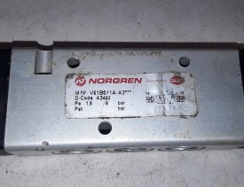 2 x Norgren pneumatisch ventiel V61B511A-A3000