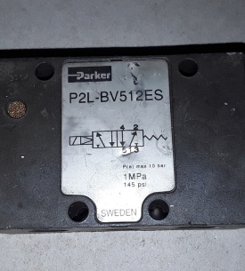 3 x Parker magneetventiel P2L-BV512ES 
