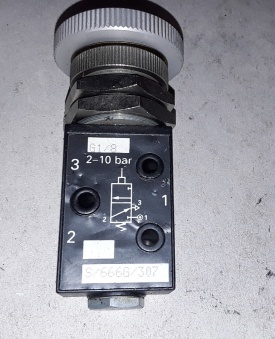 Norgren ventiel met noodstopknop S/666G/307 G1/8 
