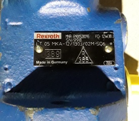 4 x Rexroth 05 MKA-12/130J/02M S06 