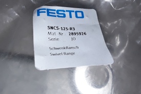 2 x Festo draaibare flens SNCS-125-R3 