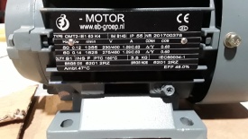 Elektromotor 0.12 kw, 1.355 rpm 