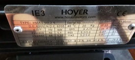 Elektromotor Hoyer 1.1 kw, 955 rpm 