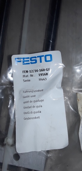 2 x Festo geleidingsunit FEN-12/16-160-GF 