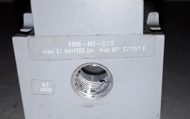2 x Festo vertakkingsmodule FRM-M2-G1/2 