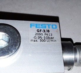 6 x Festo draaiverdeler GF-3/8 