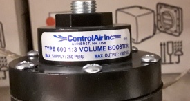 Pneumatische volume-Booster 600 1.3