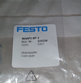Festo afdekplaat MHAP3-BP-3 