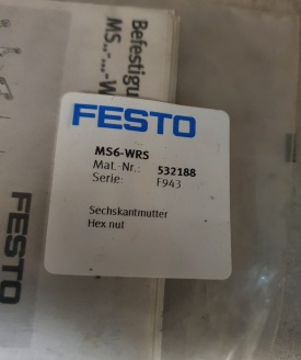 Festo zeskantmoer MS6-WRS 