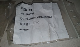 Festo kabelwartel T10 