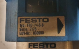 2 x Festo luchtfilter FRC-1/4-S-B 