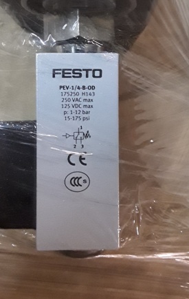 Festo aftakkingsmodule met drukschakelaar 