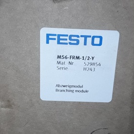 Festo aftakkingsmodule met drukschakelaar 