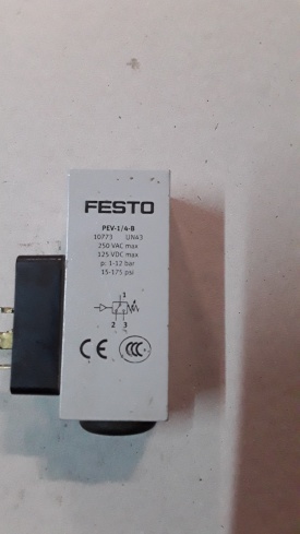 2 x Festo drukschakelaar PEV-1/4-B 