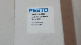 3 x Festo drukschakelaar VPEV-1/8-M12 