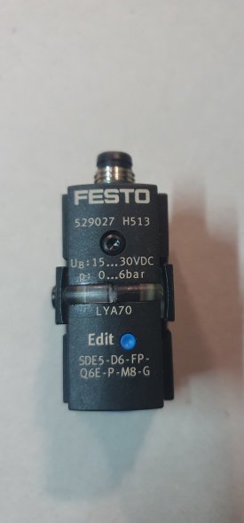 Festo drukschakelaar SDE5-D6-FP-Q6E-P-M8-G 