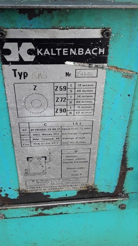 Cirkelzaagmachine Kaltenbach KKS 