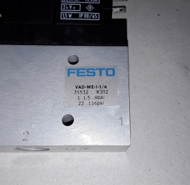 Festo vaccuum generator VAD-ME-I-1/4 