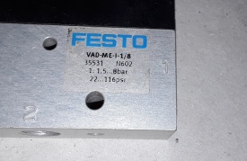 Festo vaccuum generator VAD-ME-I-1/8