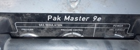 Plasma snijmachine Pakmaster 9e 