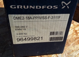 Grundfos DME2-18A-PP/V/SS-F-3111F 