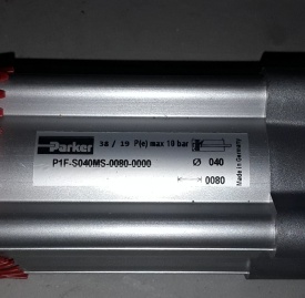 2 x Parker P1F-S040MS-0080-0000