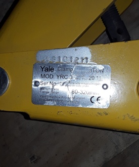 3 x Yale balkklem YRC 3 3.000 kg