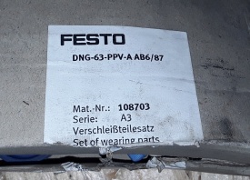 3 x Festo service kit DNG-63-PPV-A AB6/87 