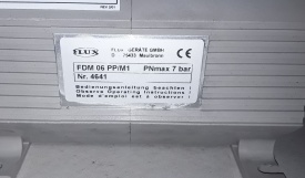 Flux luchtgedreven membraanpomp FDM 06 PP/M1