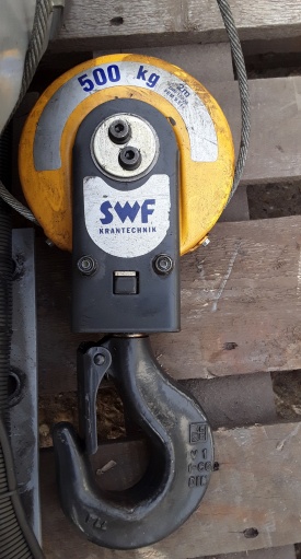 Elektrische kettingtakel SWF 500 KG 