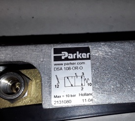 Parker voetbediend ventiel DSA 108-OR-O 