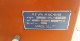 Omsnoering machine Meiwa MA-1 