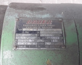 Omsnoering machine Bauer D040/90  