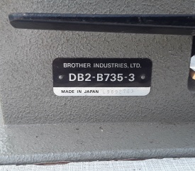 Naaimachine Brother DB2-B735-3 