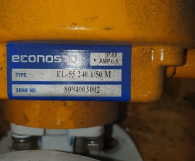 Econosto afsluiter met actuator EL-55 240/1/50 M