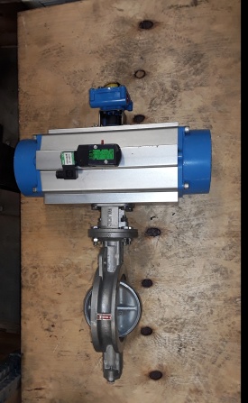 ECON vlinderklep met actuator PN16